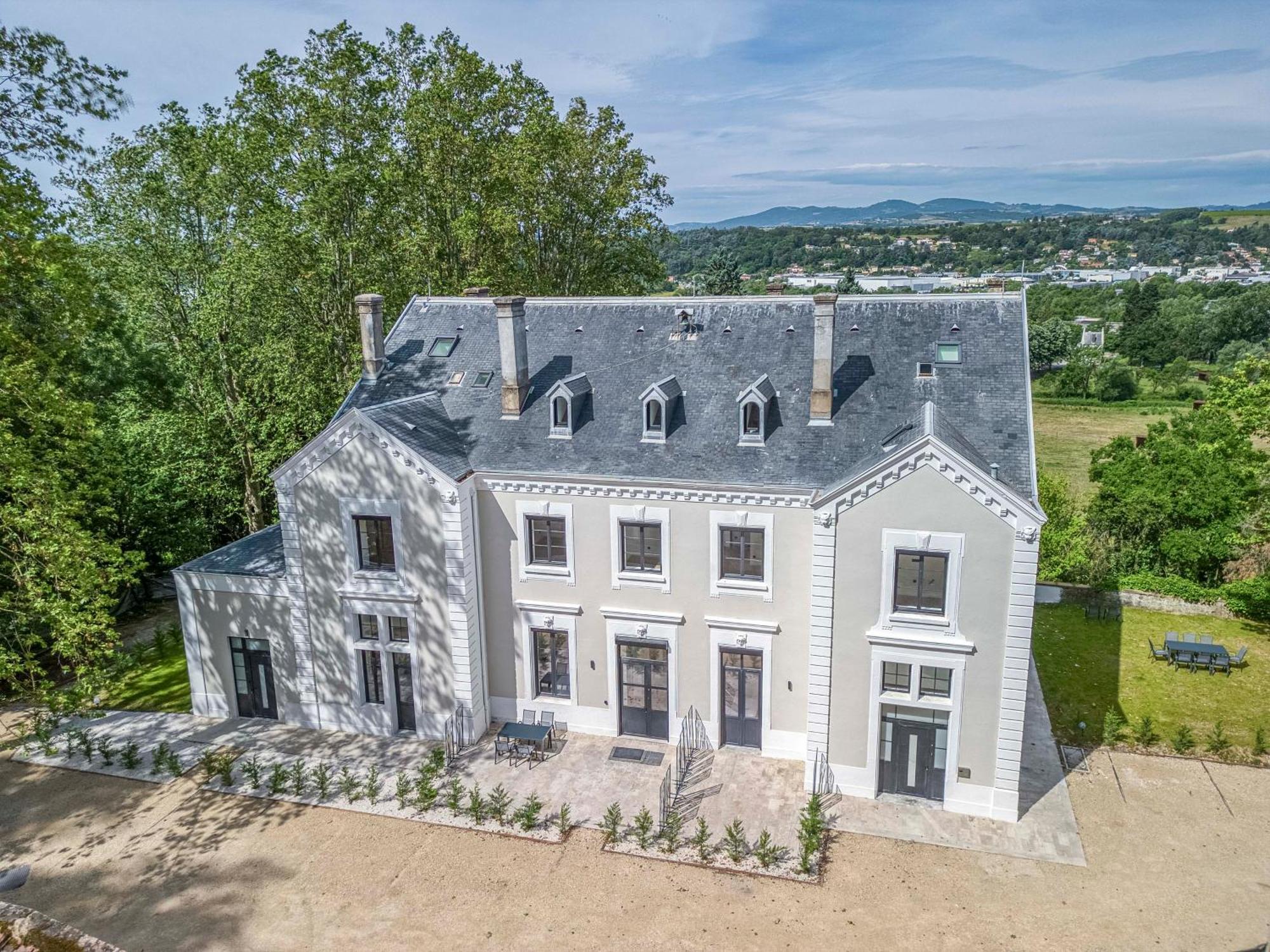 1 - Grand Appartement Spacieux Dans Un Chateau Du 17Eme Siecle, A 15Min De Lyon Vourles Exterior foto